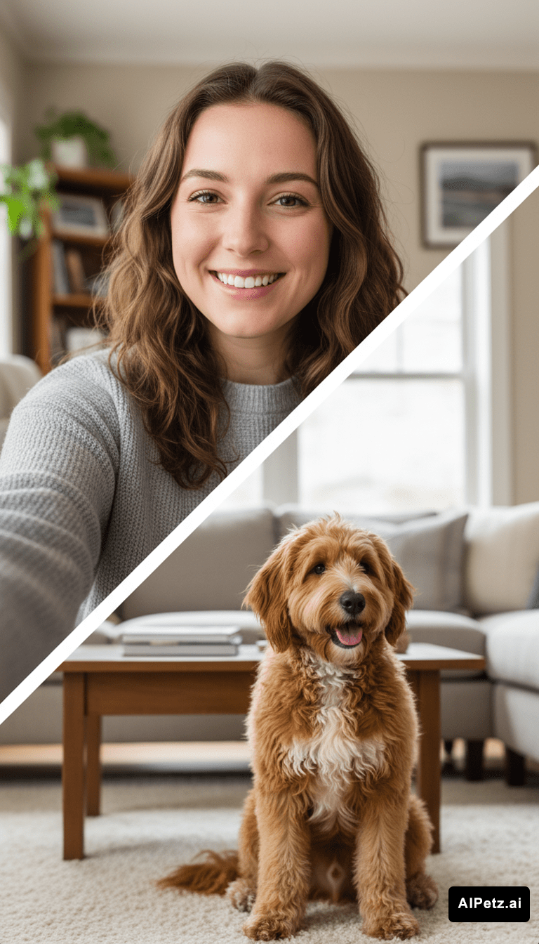 Upload photos of you and your pet